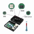 thumbnail image 2 of Aluminum Alloy Case for 4 Metal Shell Passive Cooling Enlosure Case for 4 Model B, 2 of 5