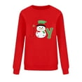 thumbnail image 5 of Christmas Sweatshirt for Women Cute Crewneck Long Sleeve Xmas Graphic Pullover Tops Fashion Fall Clothes Outfits, 5 of 5