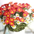 thumbnail image 4 of SPRING PARK 8 Heads Artificial Fake Flower Home Arrangement Flowers Bridal Wedding Bouquet Flowers for Wedding Party Office Hotel Garden Floral Decor, 4 of 7