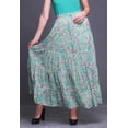thumbnail image 2 of Bimba Jupes pour Femmes Longues en Coton Imprimé Maxi Boho Jupe d'Été, 2 of 5