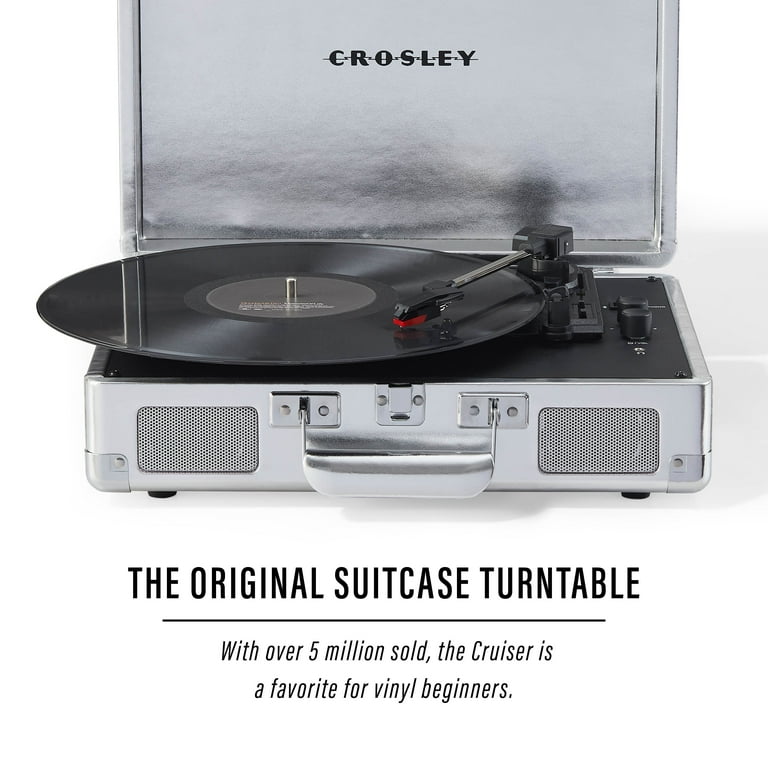 Crosley Cruiser Plus Vinyl Record Player with Speakers and