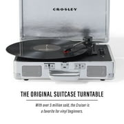 Crosley Cruiser Plus Vinyl Record Player with Speakers and Wireless Bluetooth - Audio Turntables