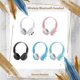 thumbnail image 5 of Methold Auriculares inalámbricos Auriculares plegables de múltiples modos Auriculares multipropósito Auriculares suaves y cómodos para escuchar Cables de audio/vídeo Blanco, 5 of 6