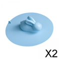 thumbnail image 1 of 2x Tapones para Bañera, Cubierta de Drenaje de Ducha, Cubierta de Bañera Flexible Reutilizable Universal, Estera de Alcantarillado para Ducha Doméstic 2 piezas, 1 of 8