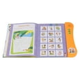 thumbnail image 1 of Sound Book, Rewritable 11 Themes Portuguese English Improve Language Skills Sound Reading Book Interactive  for Bilingual Children Green,Orange, 1 of 7