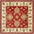 thumbnail image 6 of SAFAVIEH Lyndhurst Manuel Traditional Border Area Rug, Red/Ivory, 4' x 6', 6 of 6