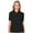 Black, variant on BlueGeneration Ladies Avenger Micro Pique S/S Polo Light Blue Medium Solid