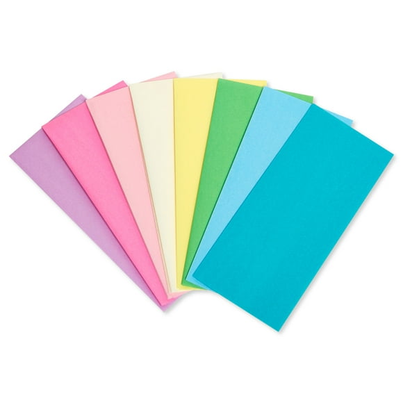 American Greetings - 40 feuilles de papier de soie pastel 20 x 20 po. Papier de soie pastel pour Pâques, la fête des Mères, les fêtes et toutes les occasions