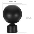 thumbnail image 4 of Black Curtain Rod Finials for 25/28mm Rods, 4 of 5
