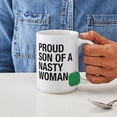 thumbnail image 4 of CafePress - Son Of Nasty Woman Large Mug - 15 oz Ceramic Large White Novelty Mug, 4 of 6