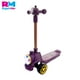 thumbnail image 2 of Scooter Patín Forma De Tren Con Luz Sonido De Pie P/ Niños violeta oscuro, 2 of 8