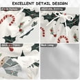 thumbnail image 2 of FORMRS Boys Swim Trunks Quick Dry Mesh Liner Boardshorts Sizes XS-XL, White Christmas Holly, 2 of 7