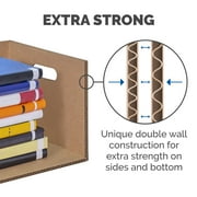 SmoothMove™ 8 Sml / 4 Med Classic Moving Box Kit, Lift-Off Lid, 12-Pack