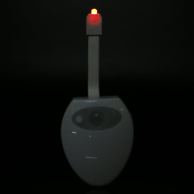 Luz LED para inodoro, luz LED recargable para inodoro con sensor de movimiento, luz nocturna para baño, eficiencia óptima