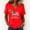 J6-Red, variant on Textilo American Patriotic T Shirts for Women Short Sleeve V Neck Shirts American Flag Design T-Shirts Cross Patriotic 250 Years Of Freedom Tee Tops,Pink L