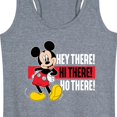 thumbnail image 3 of Mickey & Friends - Hey There Hi There - Women's Racerback Tank Top, 3 of 5