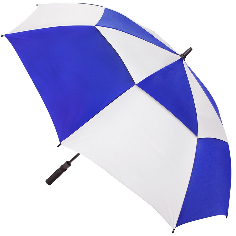 Golf Umbrella 62 inches air Vent Double Canopy Windproof Automatic