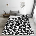 thumbnail image 5 of Pofeuu Panda1 Print Ultra-Soft Micro Fleece Blanket,for Bed Or Sofa,All Season Throw Blankets Flannel Blanket-40"x30", 5 of 7