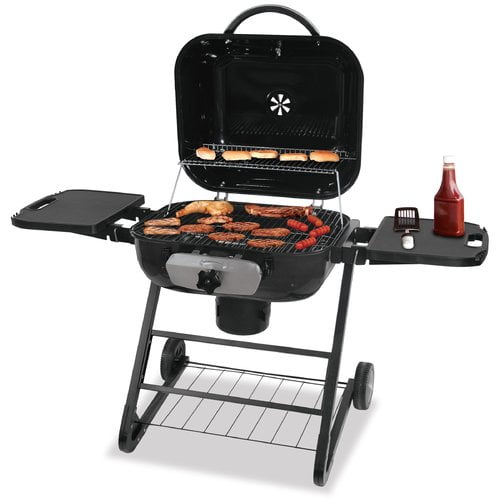 UniFlame 480 sq. inch Charcoal Grill, Black - Walmart.com - Walmart.com