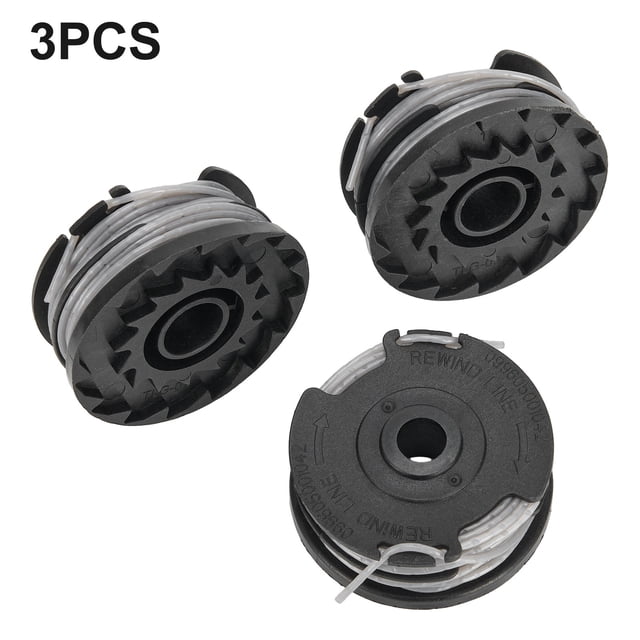 3 x Spool For Greenworks lawn trimmers G40LT/ G40LTK2/ G40LTK2x / 2101507
