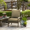 thumbnail image 3 of ARDEN Performance Outdoor Deep Seat Cushion Set, 24in x 24in, Tan Hamilton, 3 of 12