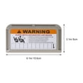 thumbnail image 2 of 2Pcs Car Sun Visor Mount Cards Clip Organizer Car Plastic Cards Holder Supplies, 2 of 8