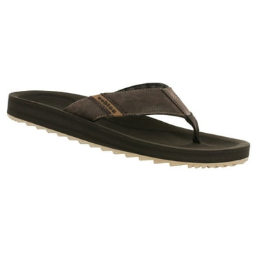 COBIAN Adult Male ARV 2 Trek Flip Flop Sandals, Color: Chocolate, Size: 10