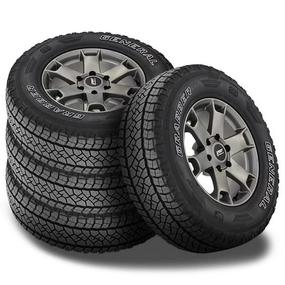 4 General Grabber APT OWL 275/70R18 125S All Terrain 60K Mi Warrant 10 PLY 3PMSF 4508050000 / 275/70/18 / 2757018