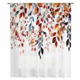 thumbnail image 2 of Eucalyptus Leaves Sheer Curtains 72 Inches Long, Farmhouse Summer Botanical Weeping Light Filering Curtains, Breathable Simi Curtain Privacy Drapes for Living Room Bedroom Window Treatment, 2 of 9