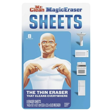 Mr. Clean Mr. Clean Magic EraserCleaning Sheets, 8 count, 8 Count