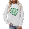thumbnail image 5 of Guluxicc Sweatshirts for Women Casual Long Sleeve Graphic Printed Shirts St. Patrick's Day Pullover Tops, L, 5 of 6