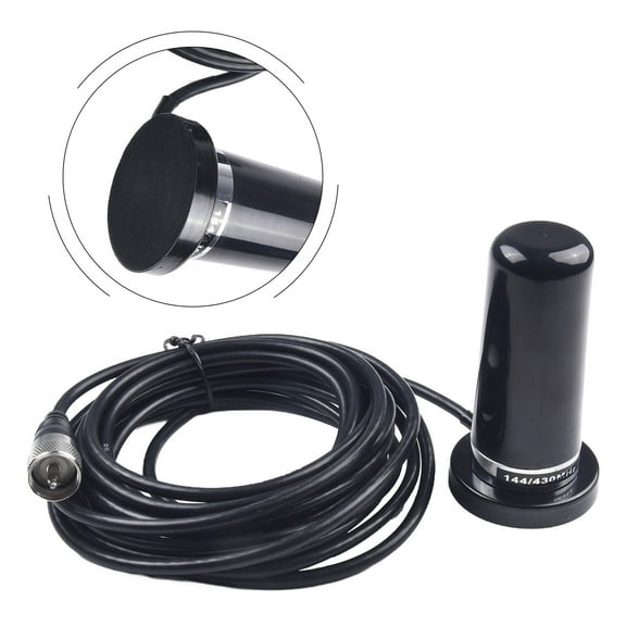 Dual-Band Antenna Magnetic Nmo Mount Vhf/Uhf Set For Car Vehicle Mobile Radio#