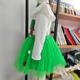 thumbnail image 4 of GYRATEDREAM Newborn Baby Girl Fall Winter Clothes Long Sleeve Romper Suspender Tulle Skirt My First Christmas Outfit, 4 of 9