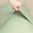 thumbnail image 4 of Unique Bargains 1 Pcs Pillow Cases Breathable Cooling Pillow Covers Green 20"x60", 4 of 8