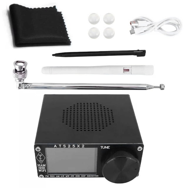 NATEFEMIN User-Friendly WIFI Radio for Daily Entertainment Intuitive Interface, WIFI Connectivity for ATS25X2