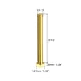 thumbnail image 2 of Unique Bargains Brass Hex Bolts, 3/8-16x3-1/2' 1 Pack Fully Thread Grade 4.8 Machine Screws, 2 of 4
