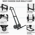 thumbnail image 6 of Dolly Cart with Wheels, 6 of 7