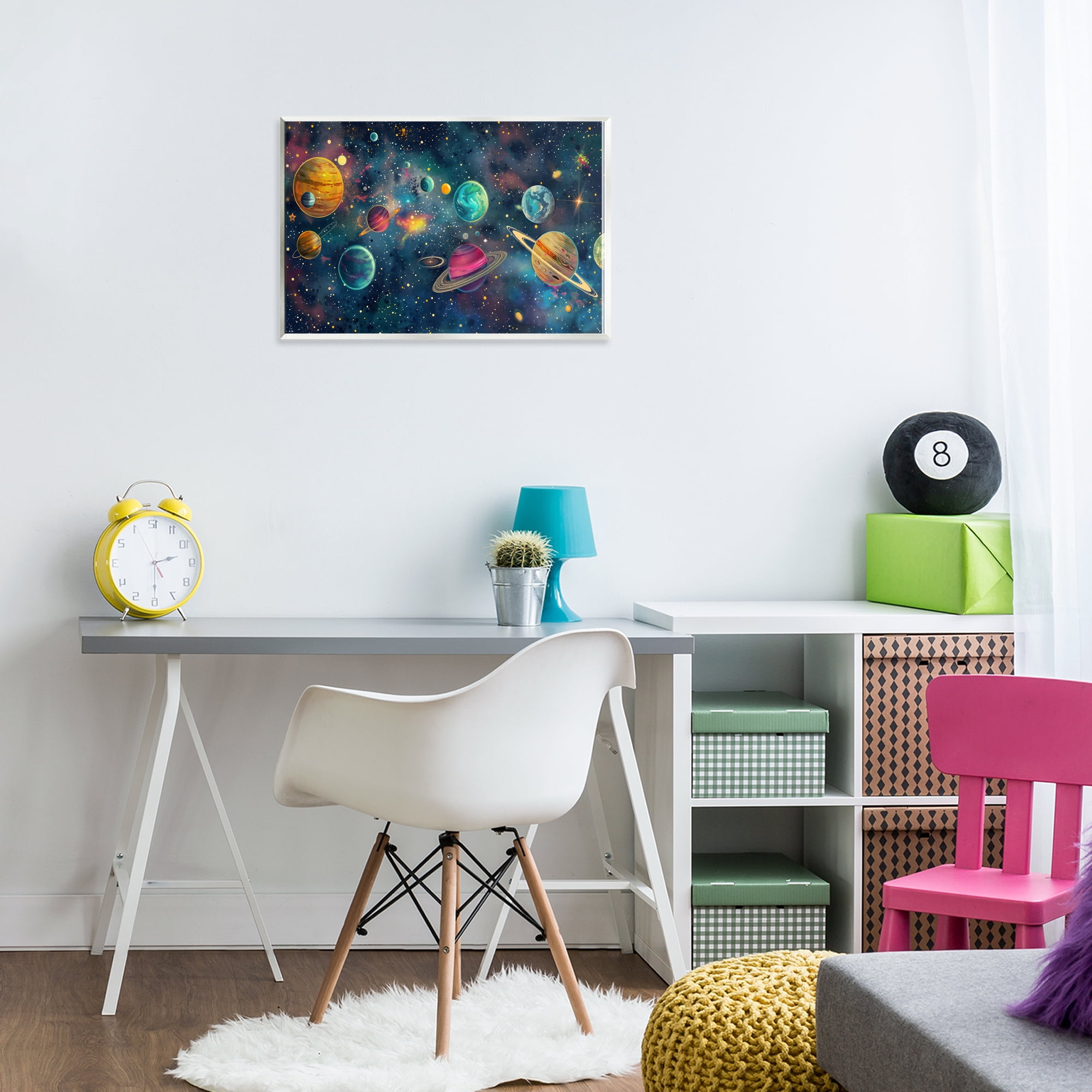 Stupell Industries Celestial Planetary Parade Wall Plaque Art, design by Creative Studio