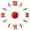 Red, variant on DIY Wall Clock Silent 3D Acrylic Sticker Roman Numbers Adhesive Modern Art Wall Clock Parts Kit
