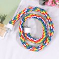 thumbnail image 4 of EeaseCA 1PC Parrot Cotton Rope Durable Standing Climbing Rope Pet Bird Chewing Toy for Home Shop (80cm), 4 of 7