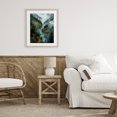 thumbnail image 3 of Stupell Industries Traditional Turquoise Mountain River Bends Birch Framed Print Under Glass, 17 x 21, by Franklyn Gregory, 3 of 8