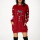thumbnail image 2 of Vestido de Navidad vintage de otoño para mujer, ropa de calle de invierno, vestidos elegantes con estampado navideño, vestidos de fiesta para mujer, vestidos para vestir, 2 of 4