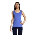 thumbnail image 3 of Lands' End Women's Petite Cotton Tank Top, 3 of 3