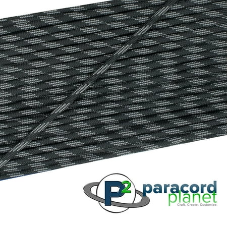 

Paracord Planet Type III 7 Strand 550lb Nylon Paracord - 10 25 50 100 Foot Hanks and 250 1000 Foot Spools - Large Variety of Colors and Patterns