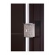 thumbnail image 5 of Puerta De Seguridad Toledo 95-205 Apertura Derecha 100% Acero Color Chocolate, 5 of 6