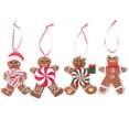 thumbnail image 1 of 4Pcs Christmas Crafts Hanging Ornaments Miniature Christmas Charms Christmas Tree Decor, 1 of 7