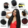 thumbnail image 4 of Kinky Straight Human Hair 10A Grade 1 Bundles Unprocessed Brazilian Yaki Straight Human Hair Bundles Sew in Hair Extensions Natural Black (10 inch), 4 of 5
