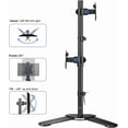 thumbnail image 4 of Single LCD Computer Monitor Standing Desk Stand Mount Riser for to Screen with Swivel Height Adjustable Rotation & mm Vesa Base Stand, 4 of 9