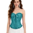 thumbnail image 2 of Bustier Élégant pour Soirée Formelle, Corset avec devant en Dentelle et Fermeture à Trois Crochets, 2 of 8
