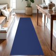 thumbnail image 1 of IOHOUZE Washable Runner Rug 2'x8' Non Slip Hallway Runner Entryway Runner Indoor, Kitchen Rugs Woven Cotton Floor Carpet for Kitchen Hall Entrance Bedroom, Royal Blue/Navy, 1 of 8